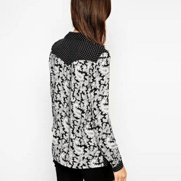 French Connection Paisley Party Patterned Shirt - Picture 2 of 6